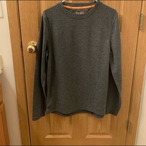 Gray Long Sleeve Omni Wool